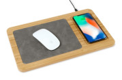 Bamboo Wireless Charging Mouse Pad